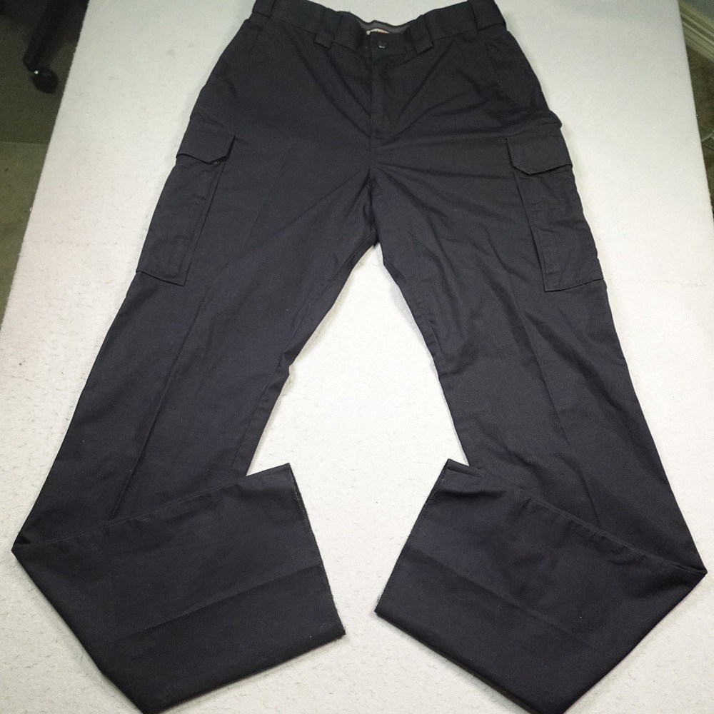 5.11 Tactical Cargo Pants Men Size 34x38 Black Ripstop Utility Work Trousers